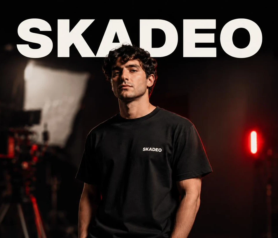 Skadeo, studio créatif vidéo, site créé par Aura Production